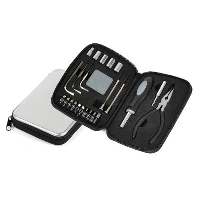 Kit Ferramenta Multi-Chaves 20 Peças com Estojo Personalizado