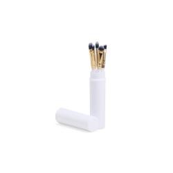 Kit Pincel de Maquiagem 5 Peças Com Estojo Personalizado