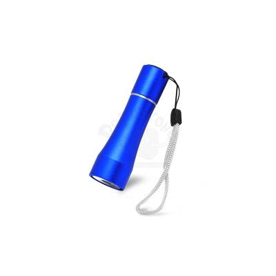 Lanterna de Metal com LED e Cordão de Segurança Personalizada