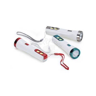 Lanterna Recarregável com Luminária LED e Cabo USB Personalizada