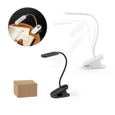 Luminária de Mesa Portátil com Clip Personalizada