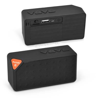 Mini Caixa de Som Bluetooth com Rádio FM Personalizada