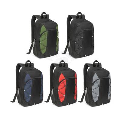 Mochila 16L de Poliéster 600D com Detalhes Refletores Personalizada