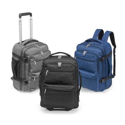 Mochila com Rodinhas 17 Litros em Poliéster Impermeável Personalizada