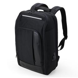 Mochila de Nylon 22L para Notebook 15,6 com Suporte USB Personalizada