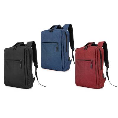 Mochila de Nylon com Porta USB 21L Personalizada