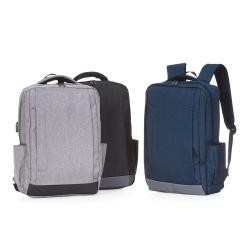 Mochila de Nylon com Suporte USB 21L Personalizada