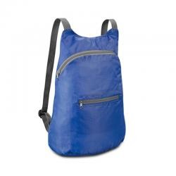 Mochila Dobrável de Ripstop 210d Com Bolso Frontal e Zíper Superior Personalizada
