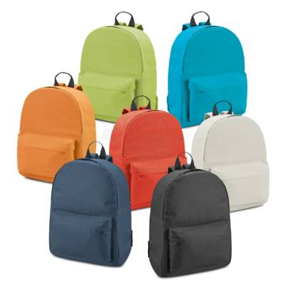 Mochila em Nylon 600D com Bolso Frontal e Alças Ajustáveis Personalizada