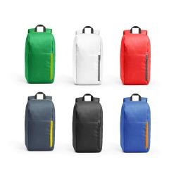 Mochila Em Nylon 600d Com Bolso Frontal e Costas Almofadadas Personalizada