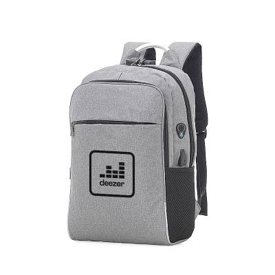 Mochila para Notebook 14,5 Polegadas com Senha e Conector USB Personalizada