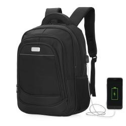 Mochila Para Notebook 15,6 Polegadas Com Usb Personalizada