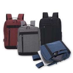 Mochila Para Notebook 15,6 Polegadas Com Usb Personalizada