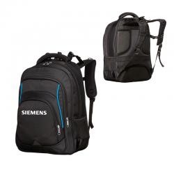 Mochila Para Notebook 15 Polegadas de Poliéster Com Detalhes Em Nylon Personalizada