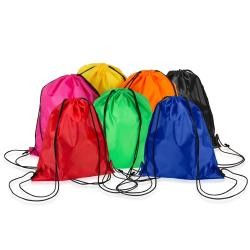 Mochila Saco Em Poliéster Com Cordão Personalizada