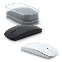 Mouse Wireless 2,4 GHz Preto ou Branco Personalizado