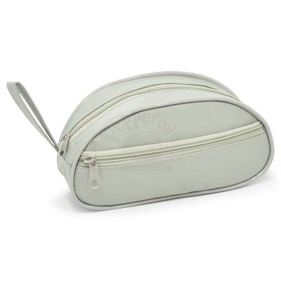 Necessaire de Nylon 20,9x10x7,5cm com Zíper e Alça Personalizada