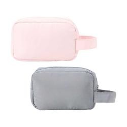 Necessaire de Poliéster Com Alça Personalizada