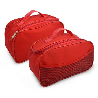 Necessaire de Viagem em Poliéster 28,7x18,3x13,1cm Personalizada