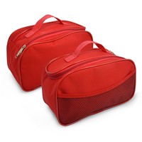 Necessaire de Viagem Em Poliéster 28,7x18,3x13,1cm Personalizada