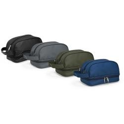 Necessaire Em Couro Sintético Impermeável 17 Cm Personalizada