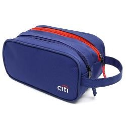 Necessaire Em Oxford Com Zíper e Alça de Mão Personalizada