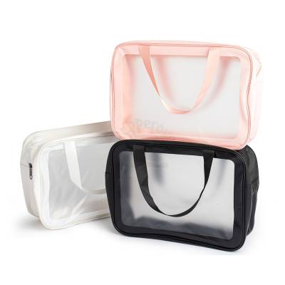 Necessaire Impermeável em PVC e PU 31x23 cm Personalizada