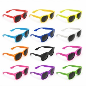 Óculos de Sol Wayfarer de Polipropileno com Proteção UV400 Personalizado