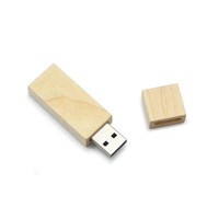 Pen Drive Bambu Personalizado para dar de Brinde