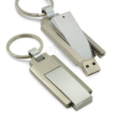Pen Drive Chaveiro de Metal 9,3 cm Personalizado