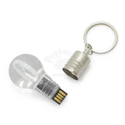 Pen Drive Lâmpada com Argola Personalizado