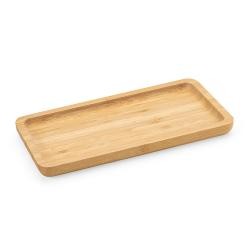Petisqueira de Bambu Retangular 26x13 cm Personalizada