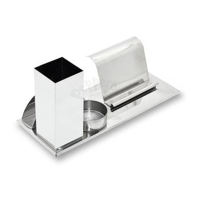 Porta Caneta com Porta Cartão Promocional