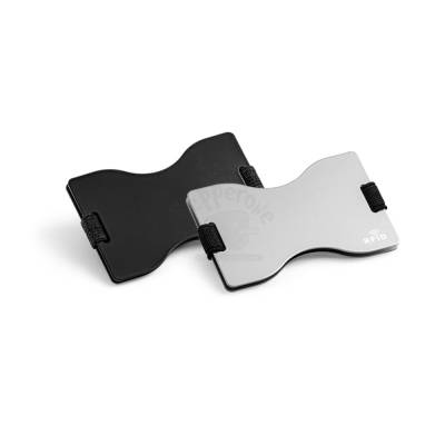 Porta Cartão em Alumínio com Proteção RFID Personalizado