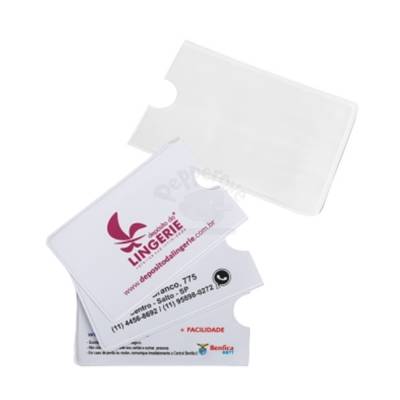 Porta Cartão em PVC Promocional