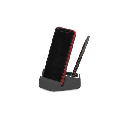 Porta Celular com Porta-Canetas de Plástico Personalizado