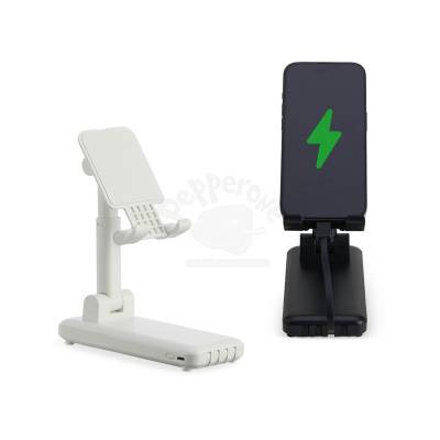 Power Bank com Suporte para Celular Personalizado