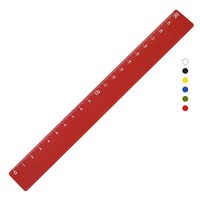 Régua 20 cm de Plástico Personalizada