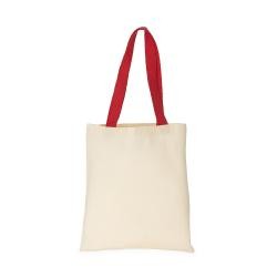 Sacola de Algodão 220 g/m² com Alças Trançadas Personalizada