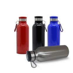 Squeeze de Metal Inox 700ml Com Mosquetão Personalizado