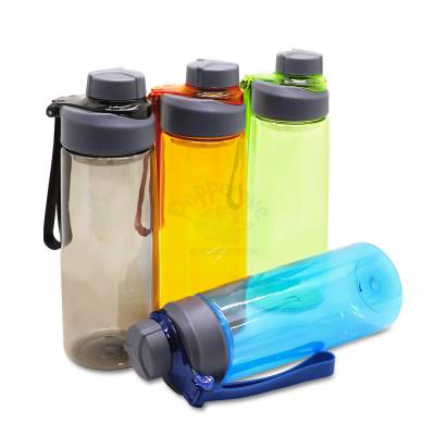 Squeeze de Plástico 700ml com Peneira e Alça de Silicone Personalizado