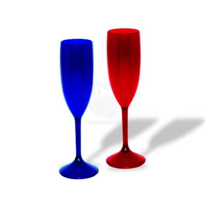 Taça para Champagne em PS Cristal 180ml Personalizada